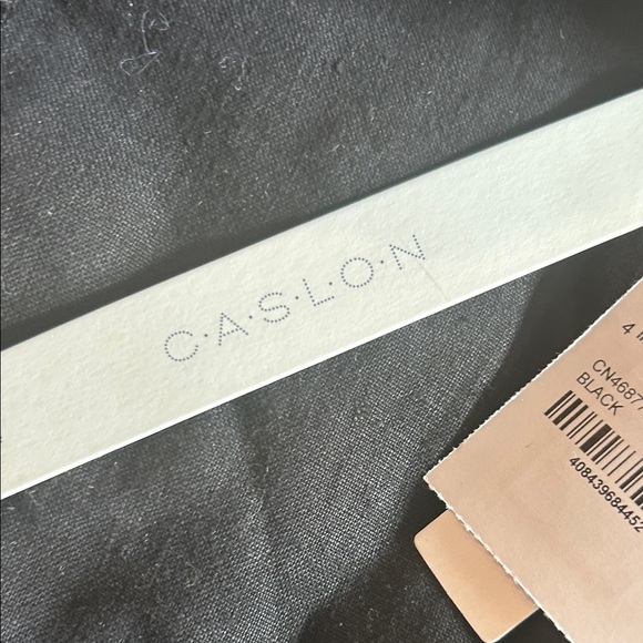 Caslon Women's Charcoal Cargo Shorts - Picture 6 of 10